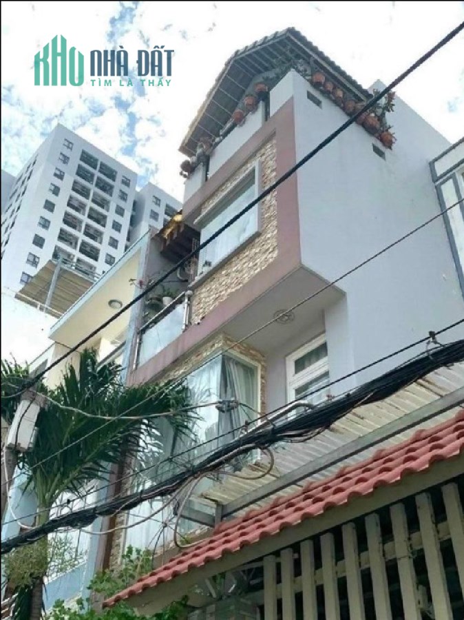 Nhà 4 Tầng, 4x13, Xe Hơi Đậu Trong nhà, Hẻm Thông 5m, Bế Văn Cấm Quận 7, Chỉ Nhỉnh 7 Tỷ.