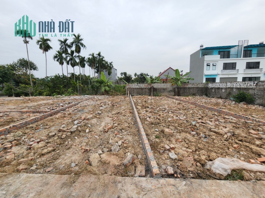 Chỉ còn 5 lô trong 10 lô đất đẹp giá F0 tại Kiến Phong- Đồng Thái - An Dương.
