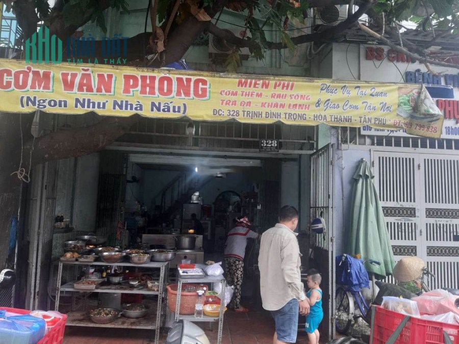 SANG NHƯỢNG 2 MẶT BẰNG KINH DOANH QUÁN CƠM GIÁ RẺ NGAY TT TÂN PHÚ