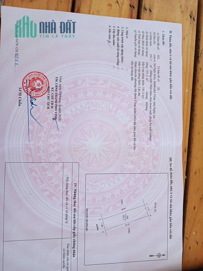 Ngộp Lãi Ngân Hàng Cần Bán Lô Nhà Vườn Xóm 6 Nghi Kim Thành Phố Vinh