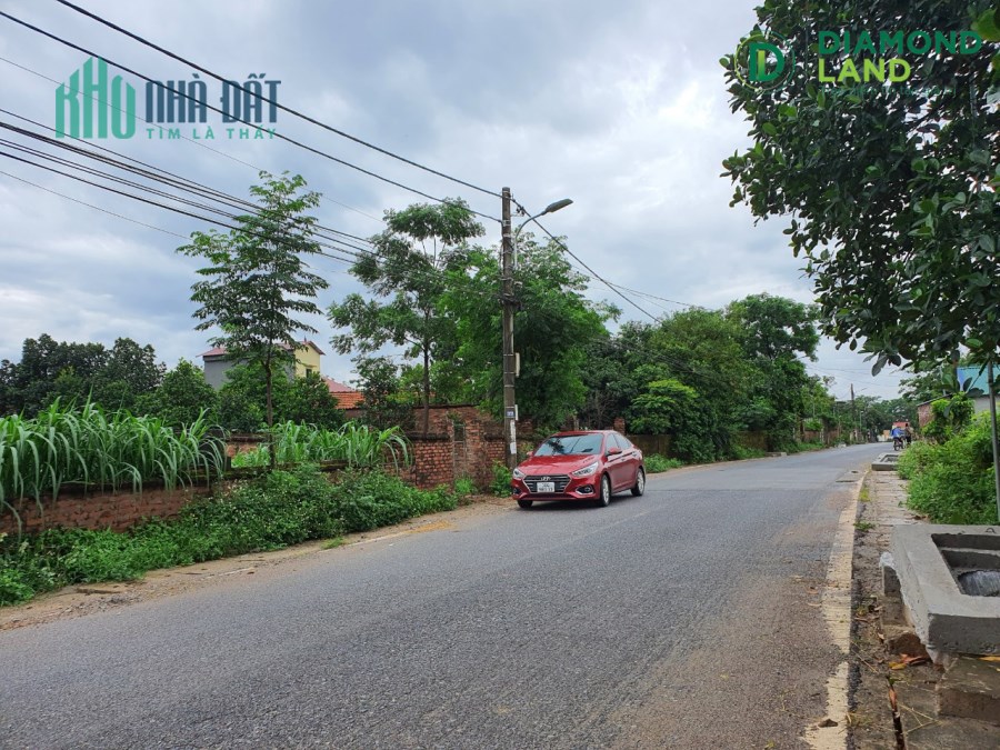 Bán 120m2 đất mặt đường nhựa Thái Lái, Minh Trí, Sóc Sơn. Giá chỉ còn 22,x tr/m2.