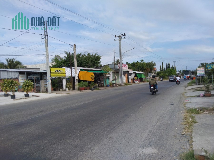 Cần Bán Gấp 456m²  Đất Mặt Tiền QL80, Tân Nhuận Đông, Châu Thành, Đồng Tháp