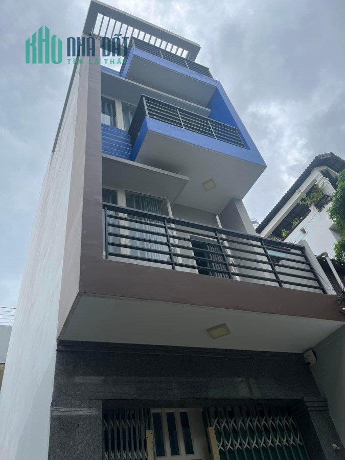 Nhà mới 4 tầng Lạc Long Quân P5 Q11 hẻm xe tải   nhỉnh 6  tỷ