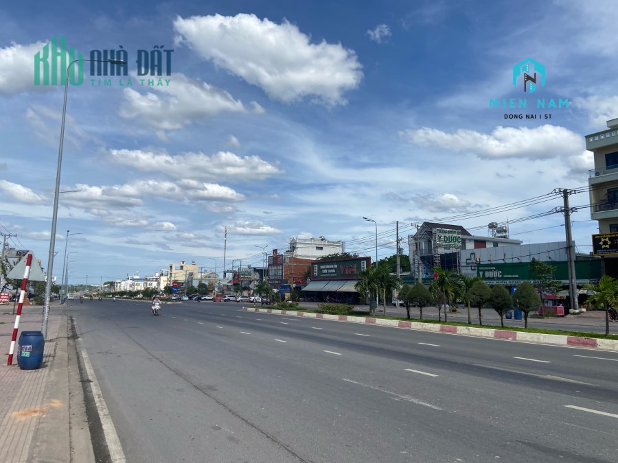 cho thuê mặt tiền 8 làn xe trần phú nhơn trạch 9 x 22 góc 2 mặt tiền