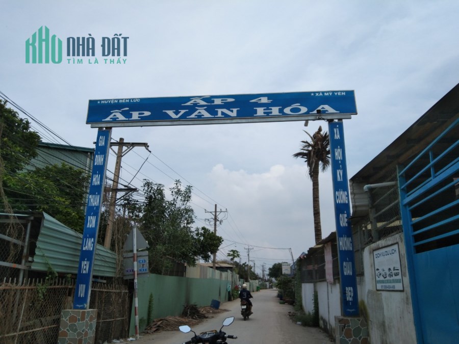 Cho thuê nhà mới xây 1 trệt, 1 lầu ấp 4 xã Mỹ Yên, bến Lức, sát bên Bình Chánh