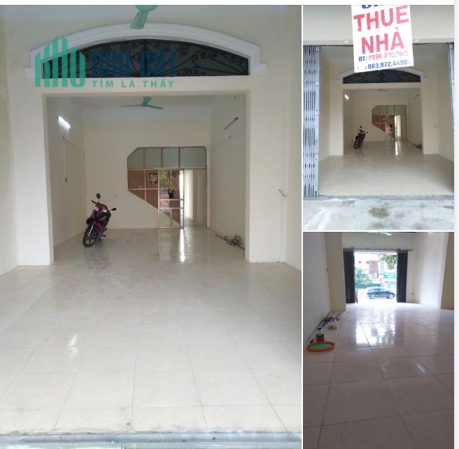 Chính chủ cần cho thuê căn nhà mái bằng ngay mặt đường chính QL 1a, số nhà 37 - Phố Mỹ Lộ - Thị