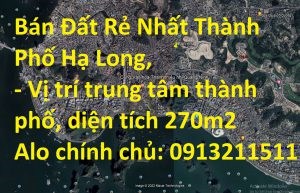 Bán Đất Rẻ Nhất Thành Phố Hạ Long,