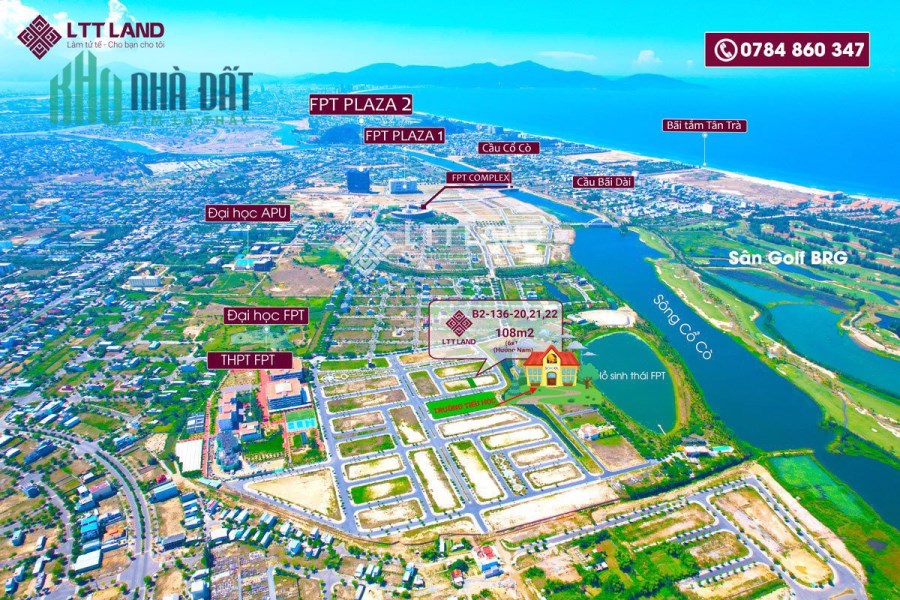 Bán đất FPT City Đà Nẵng 108m2