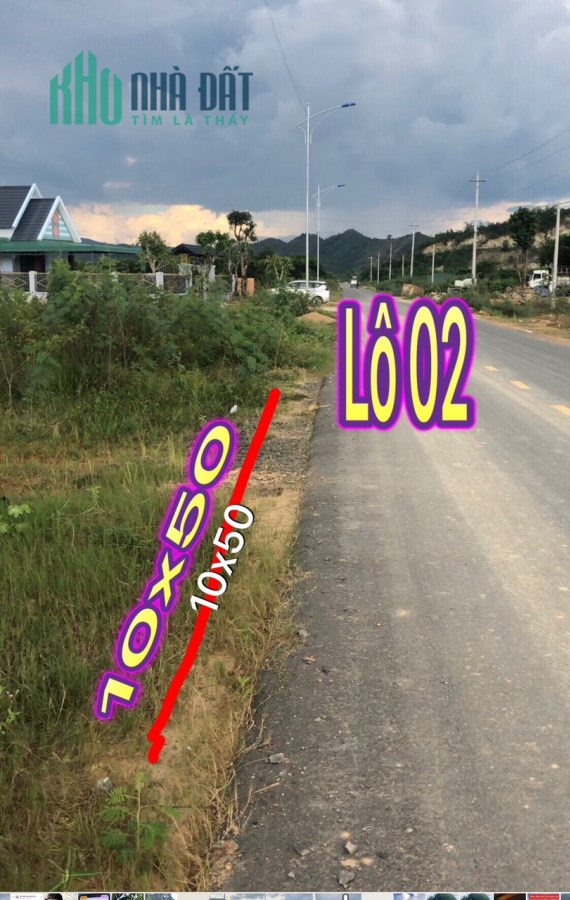 Bán Đất  Thị Trấn Cát Tiên - Lâm Đồng 10  x 65,5 , Giá Rẻ ; 1,85 tỷ