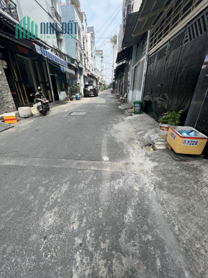 💥💥 Hẻm 6m , XE HƠI VÀO NHÀ - 56,4m2(4x16m nở hậu 4.08m) - 4 tầng BTCT , 5 Phòng - nhà mới ở ngay