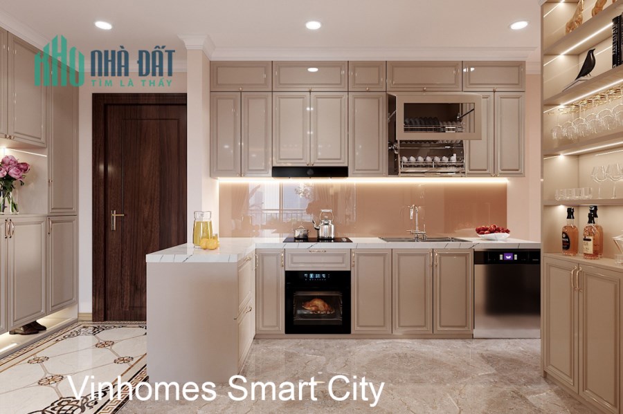 Cho thuê căn 3PN Vin Smart City 8,5tr Rèm Điều Hòa Nóng Lạnh