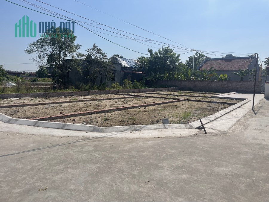 hơn 600tr sở hữu sổ đỏ lô đất hộ khẩu Hà Nội, đường thông các ngả đất 2 mặt thoáng