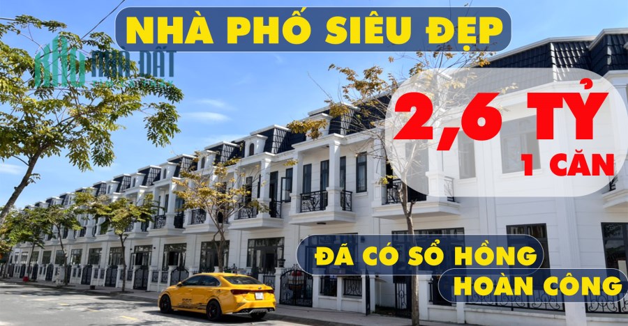 Nhà Phố Phường Tân Phước Khánh, Tân Uyên Cực Kì Đẹp Thiết Kế Tân Cổ Điển chỉ 2,6 tỷ/ căn