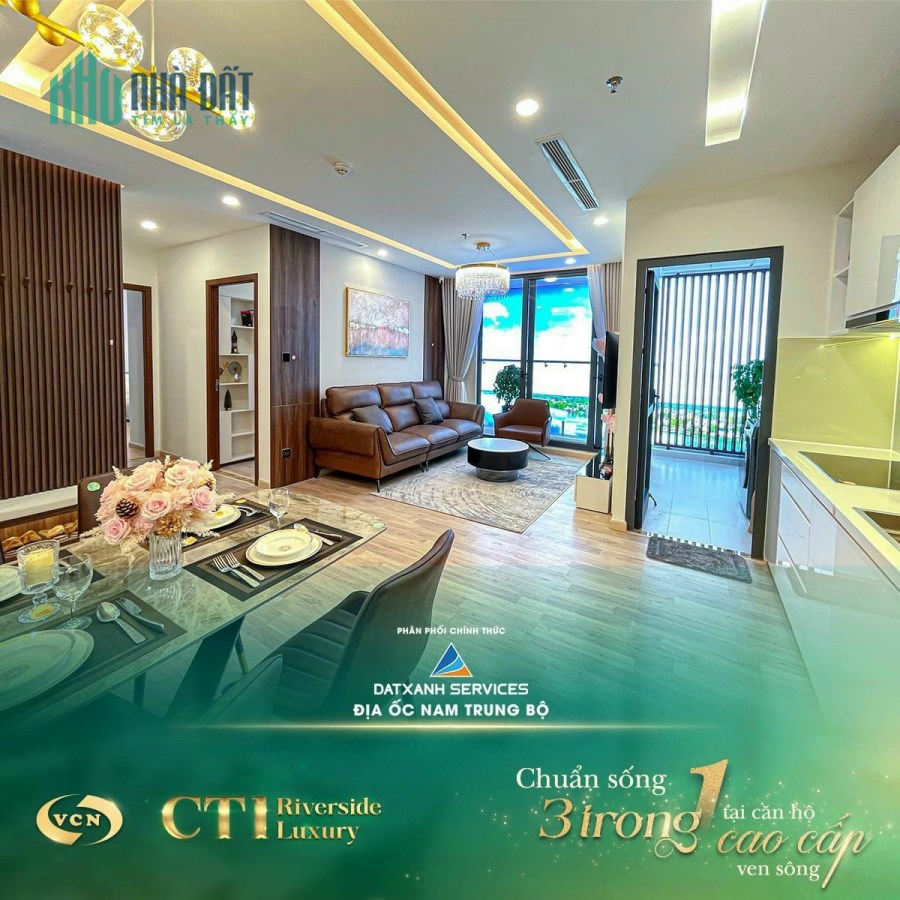 CT1 Riverside Luxury Nha Trang hoàn thiện giá trị sống chuẩn quốc tế
