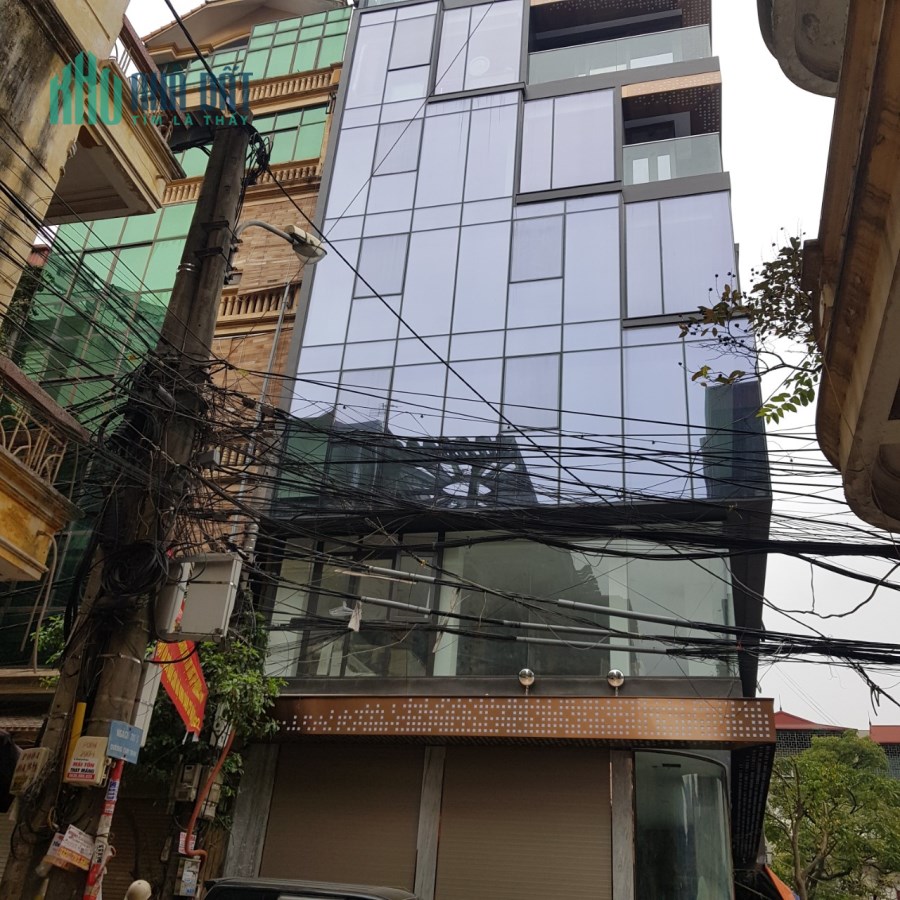 BÁN TÒA NHÀ VĂN PHÒNG MẶT PHỐ VĨNH HƯNG HOÀNG MAI, 250m2X8 Tầng X MT 9m, 57  TỶ