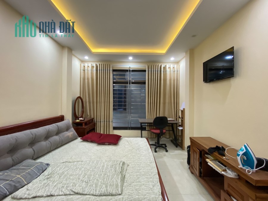 Nhà Tân Mai Diện Tích 36m2 x 5 tầng x MT 3,6m Ngõ rộng Giá 3,18 tỷ