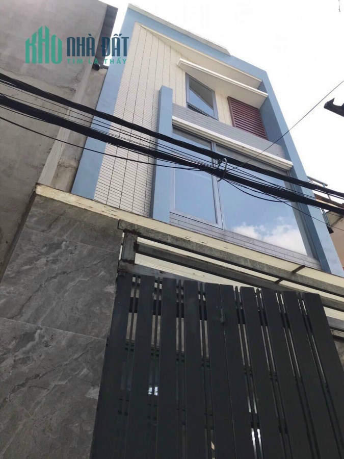 Nhà Đường Nguyễn Thị Thập, Quận 7. 4x20m. 4 tầng. 5PN. Bán Gấp. Nhà Mới