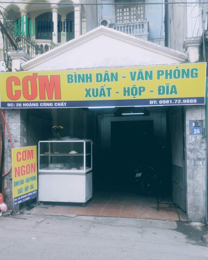 Cần thanh lý gấp quán cơm 26 Hoàng Công Chất