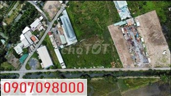 Cho thuê đất mặt tiền đường Kênh 8 xã Tân Kiên; Bình Chánh; 0907098000