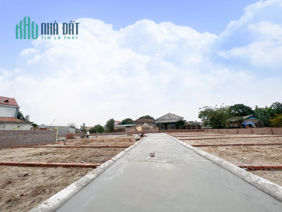 Đất nền sổ đỏ trung tâm huyện Khoái Châu