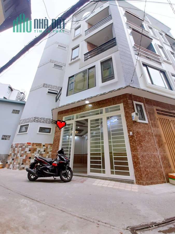 Nhà Giảm Giá Sốc ! Lê Văn Sỹ, Phú Nhuận - 5 Lầu - Hẻm Xe Hơi - 6.7 Tỉ - Lô góc thoáng - Nở hậu 6M.
