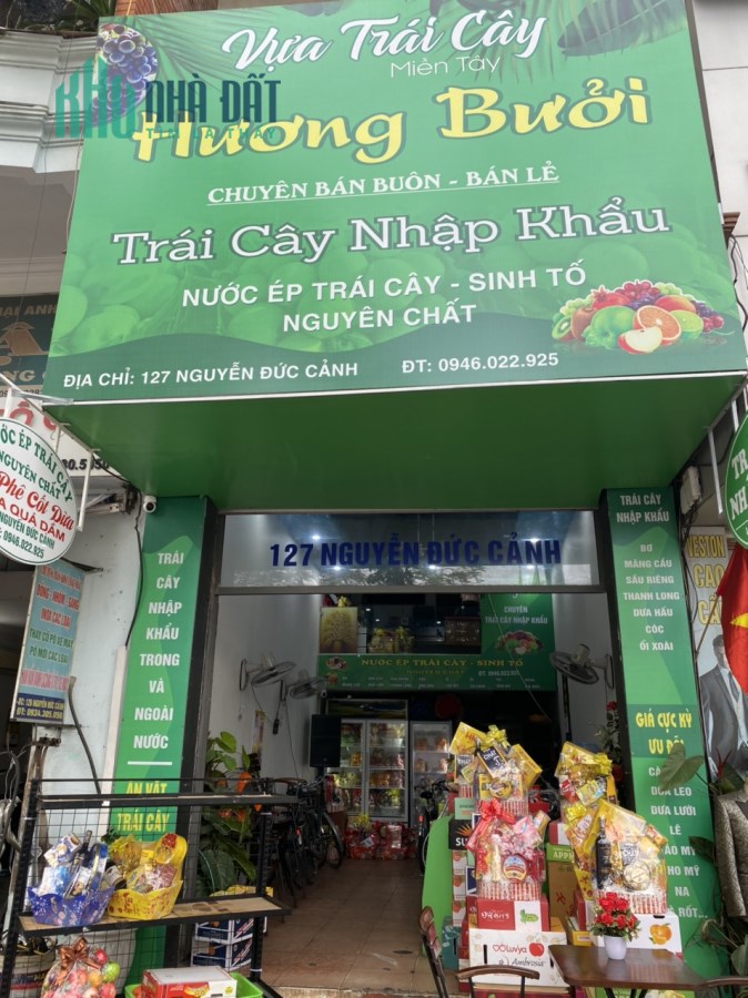 CẦN SANG NHƯỢNG LẠI CỬA HÀNG TRÁI CÂY NHẬP KHẨU TẠI ĐỊA CHỈ 127 NGUYỄN ĐỨC CẢNH, LÊ CHÂN, HẢI PHÒNG