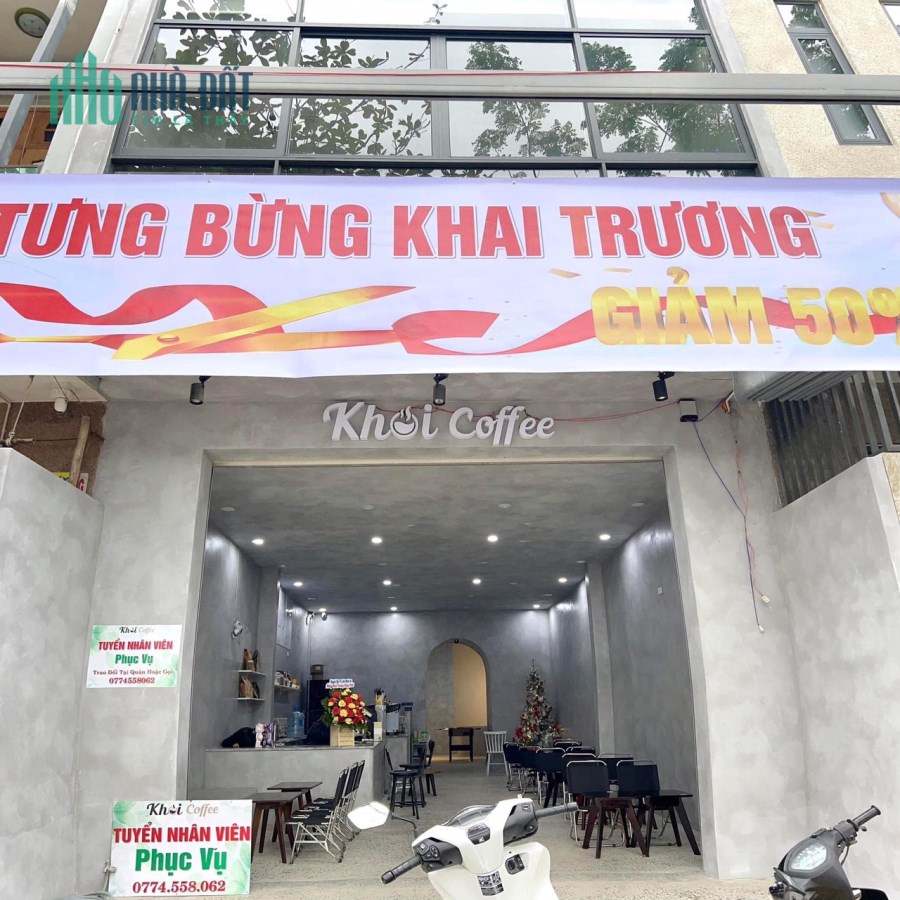 Do không có thời gian quản lí cần chuyển nhượng lại quán cà phê