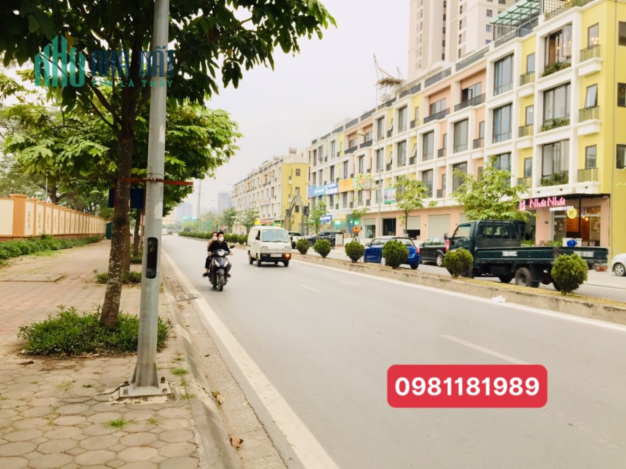 Bán liền kề Tứ Hiệp, lô góc 2 mặt tiền, 127m2*5T, mặt tiền rộng, kinh doanh siêu đỉnh