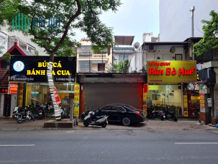 Bán nhà mặt phố Hoàng Cầu, Đống Đa, giá cực mềm, 100m2, MT 6,5m, 31 tỷ, TL