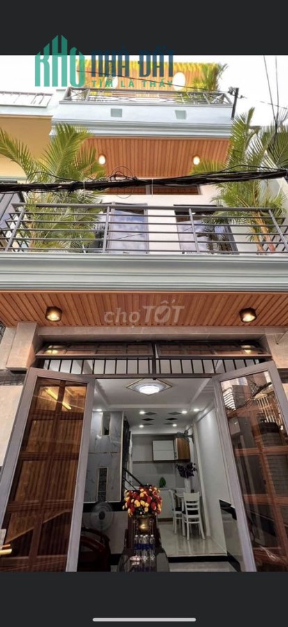 Bán Nhà Khu Bàu Cát Tân Bình,HẺm  ÔTô,SátMặtTiền,43m2,Ngang4.3m,3Tầng,5 tỷ99