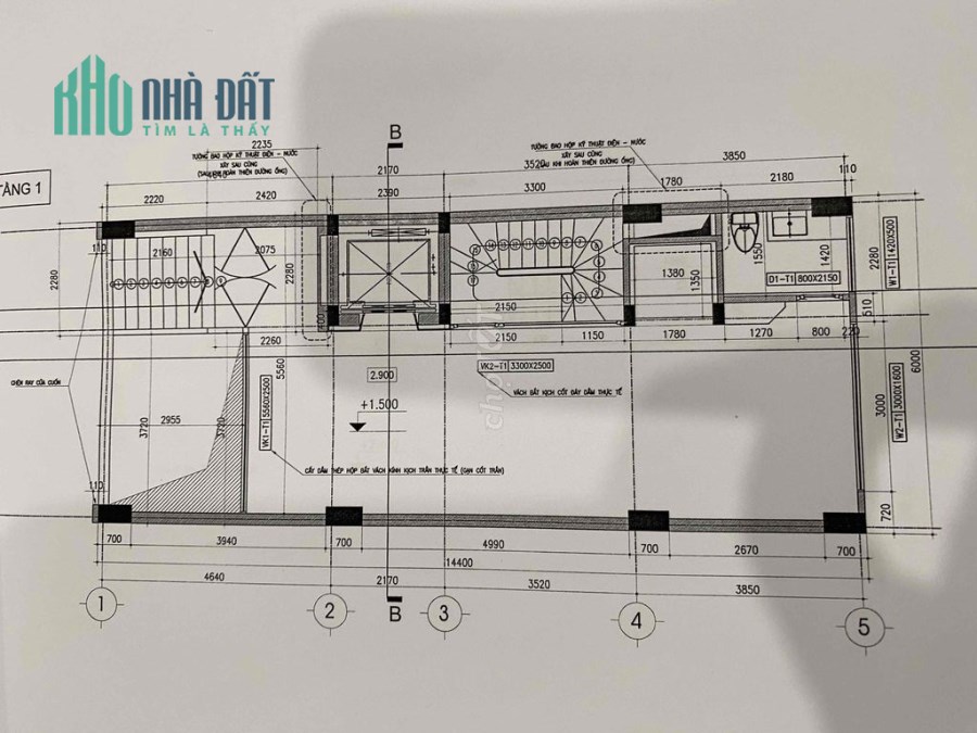 Cho thuê mặt bằng kinh doanh mặt tiền 6 m đường Thái Hà, Phường Trung Liệt, Quận Đống Đa, Hà Nội