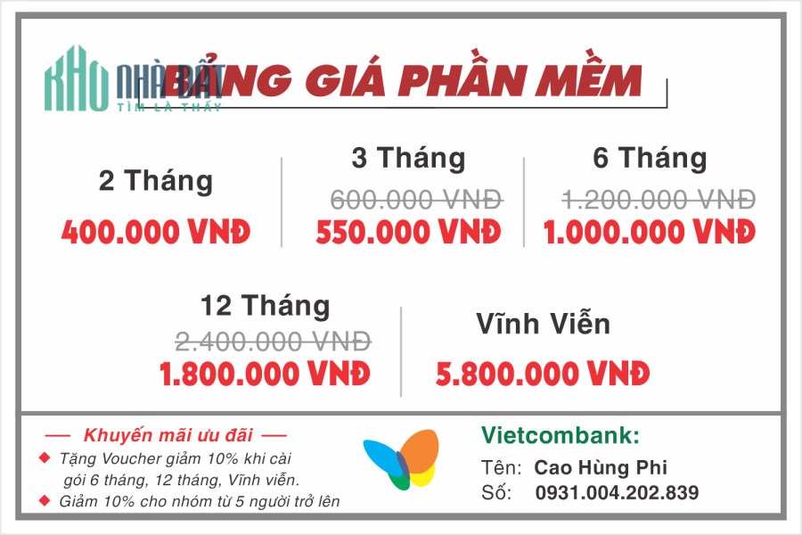 Chính chủ phần mềm đăng tin BDS HCM