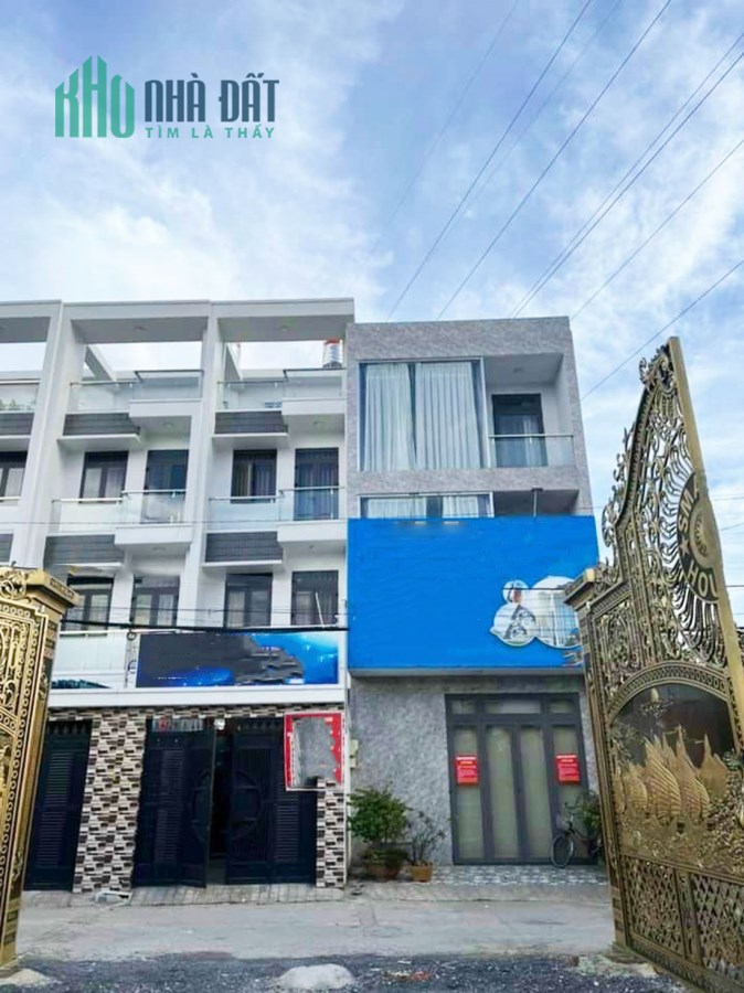 CHỦ GẤP BÁN, NHÀ MỚI XÂY AN PHÚ ĐÔNG Q12, 95M2, NGANG 5, 4 TẦNG CHỈ HƠN 4 TỶ.