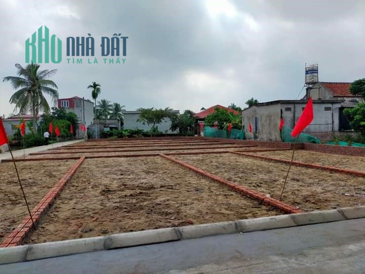 bán đất sổ đỏ chính chủ cạnh khu quy hoạch giá chỉ 455tr/lô