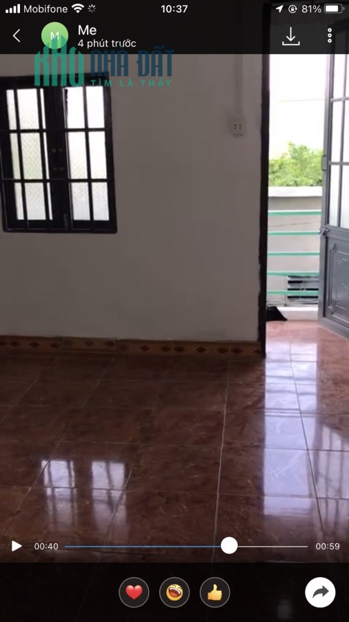 CHO THUÊ NHÀ NGUYÊN CĂN GẦN CHỢ CẦU SÁNG XÃ PHẠM VĂN HAI, HUYỆN BÌNH CHÁNH