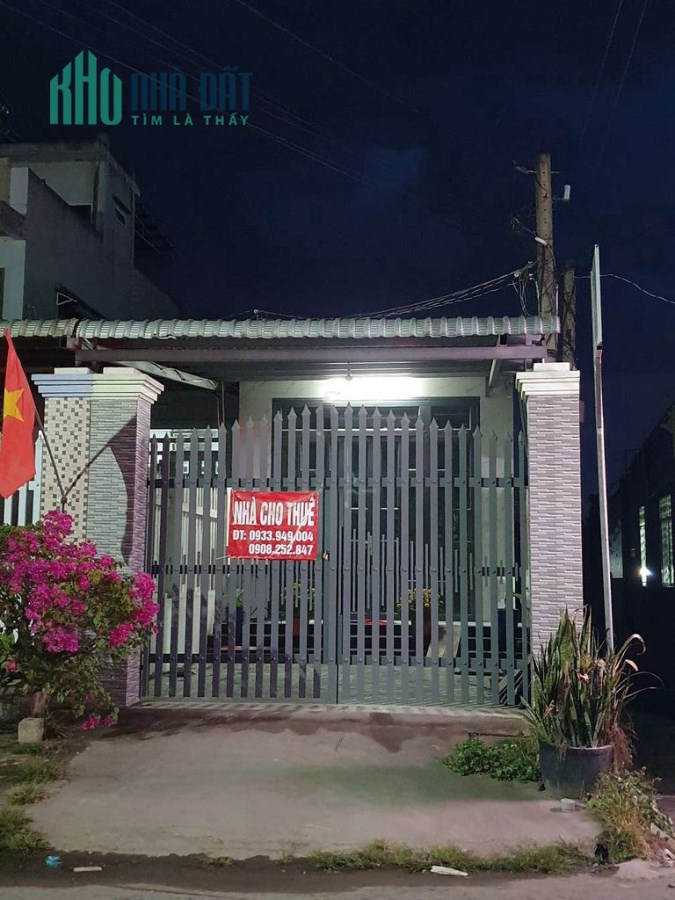 Cho thuê nhà mặt tiền đường An Hòa – Trảng Bàng, nhà mới 100%