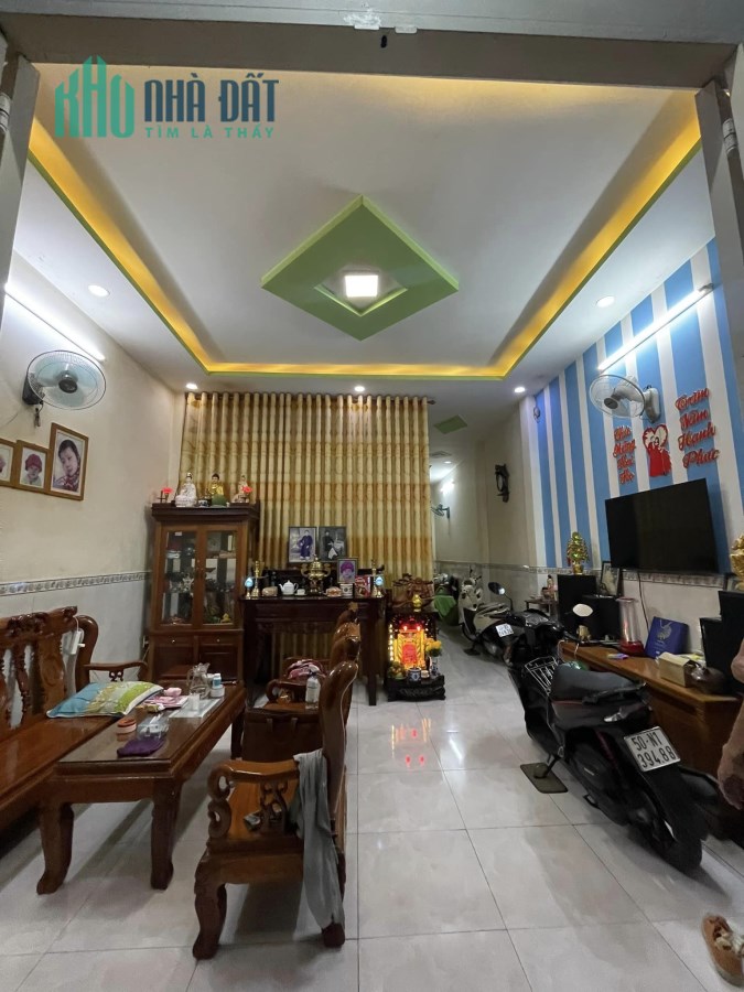 Nhà Bán HẺM XE Hơi Tỉnh Lộ 10 Sát Vách Q6 75M2- 5tỷ