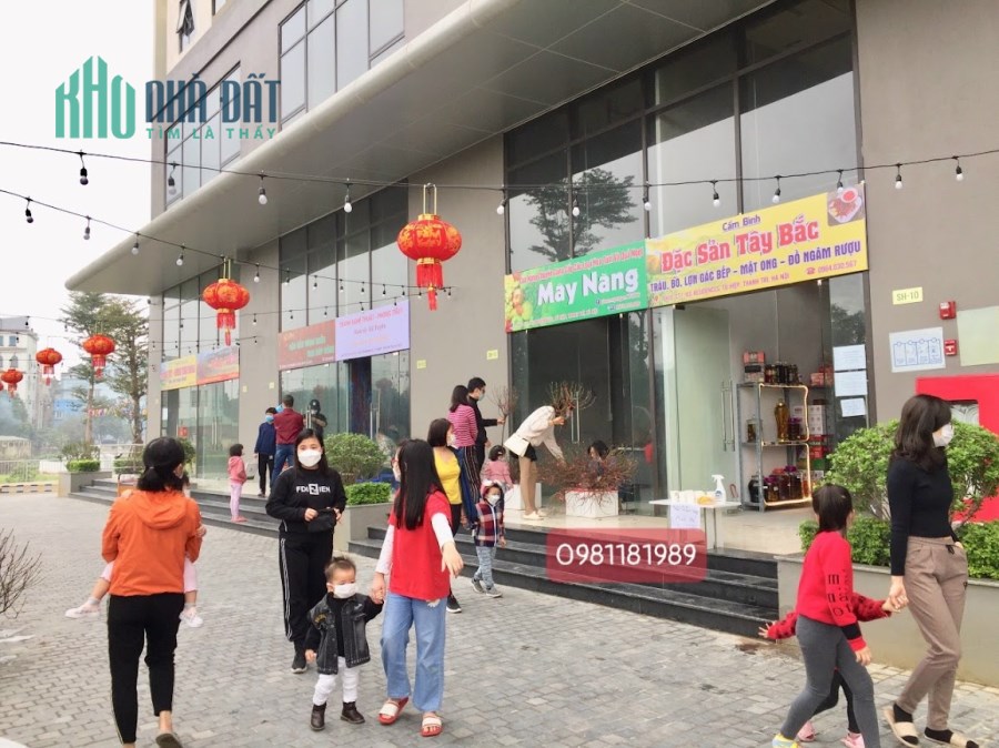 Chính chủ bán Kiot khối đế Tứ Hiệp 35m2*2T, hoàn thiện Full. LH 0981181989