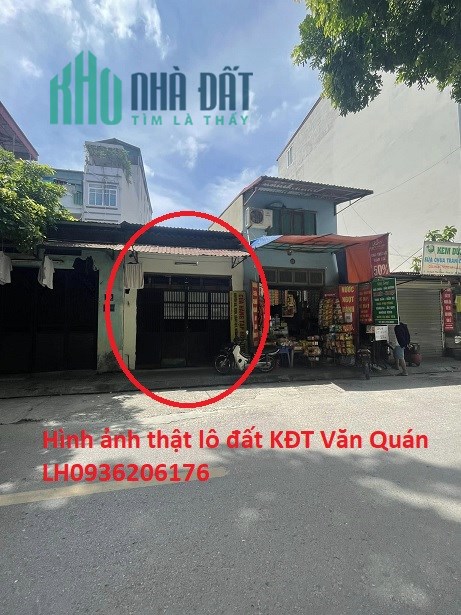 Bán đất tặng nhà KĐT Văn Quán, 48m2, mặt tiền 3.5m, giá 5.8 tỷ