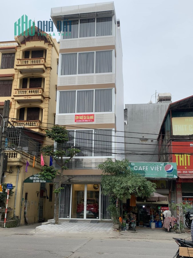 Chính chủ cho thuê nhà mặt đường 254 Tam Trinh, Quận Hoàng Mai, Hà Nội