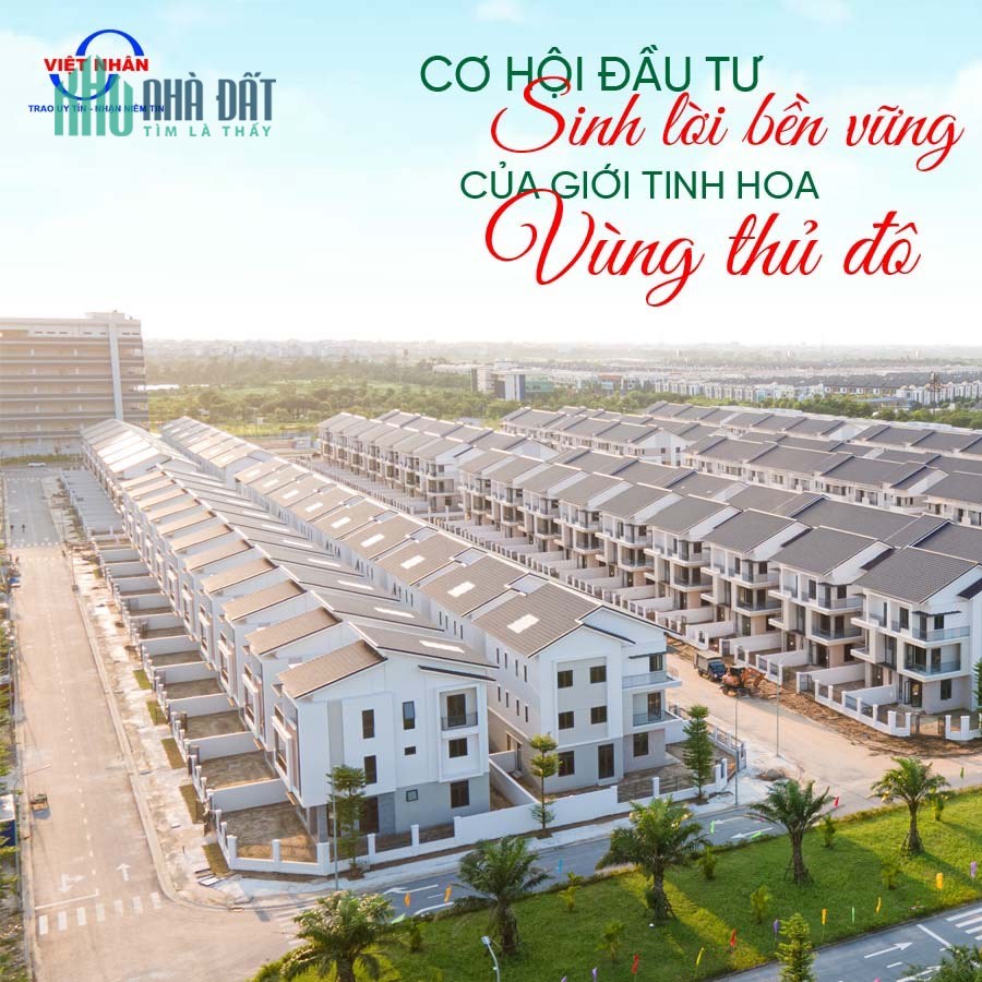 Bán nhà Shophouse căn góc vườn hoa nằm trong dự án Centa City VSIP Bắc Ninh