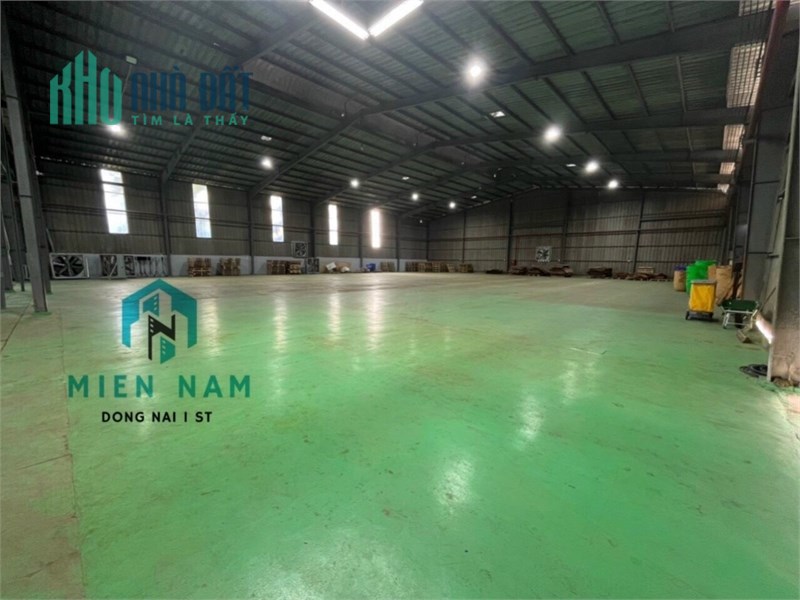 cho thuê nhà xưởng đẹp 4600m2,rộng 70m  phước tân