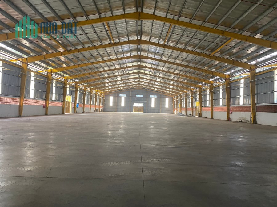 CHO THUÊ NHÀ XƯỞNG 3000M2 ĐẦY ĐỦ TRANG THIẾT BỊ GIÁ RẺ BẤT NGỜ KCN LỘC AN