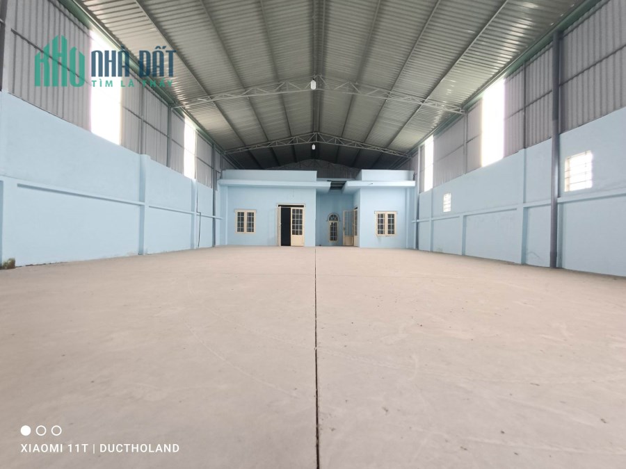 Cho thuê nhà kho xưởng 500m², 2 tầng HXT An Phú Đông, Quận 12 giá rẻ