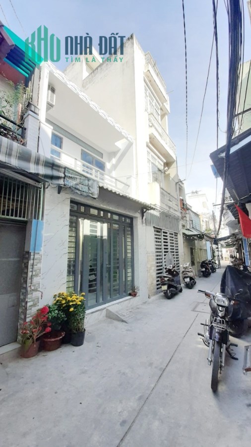 Nhà 2 tầng mới, 2 mặt hẻm Âu Dương Lân P3Q8. Giá 3,88 tỷ TL