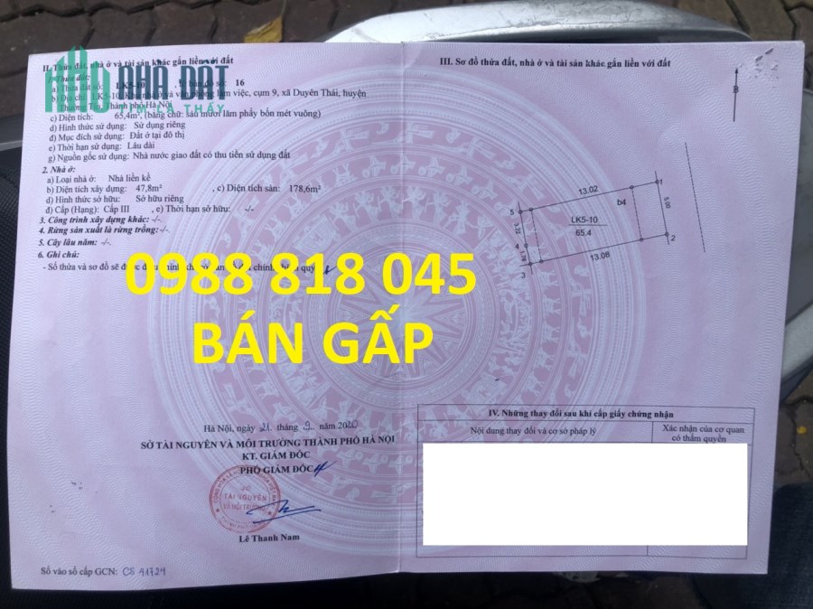 Cắt lỗ nhà phân lô huyện Thường Tín, 3.5 tầng, full nội thất, nhỉnh 4 tỷ, đường ô tô