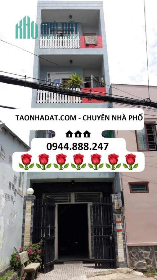 Bán nhà HXT đường Lê Thúc Hoạch Tân Phú, 64m2, 4.x16, 5 tầng, 7PN, giá 7.8 tỷ TL