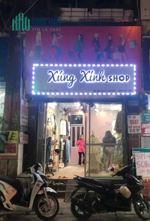 Sang nhượng cửa hàng tại 73 Lê Văn Hiến gần học viện tài chính