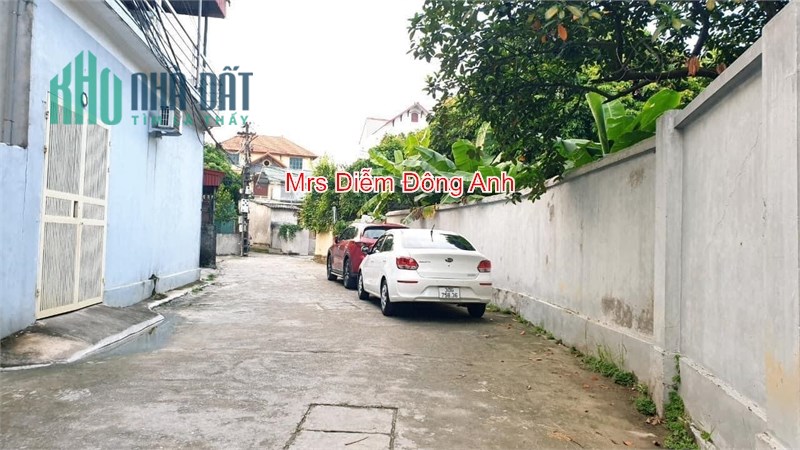 1.9 tỷ. Mrs Diễm cần bán 57.6m đất lô góc Xóm gà, Cổ Loa , Đông Anh. Có thương lượng
