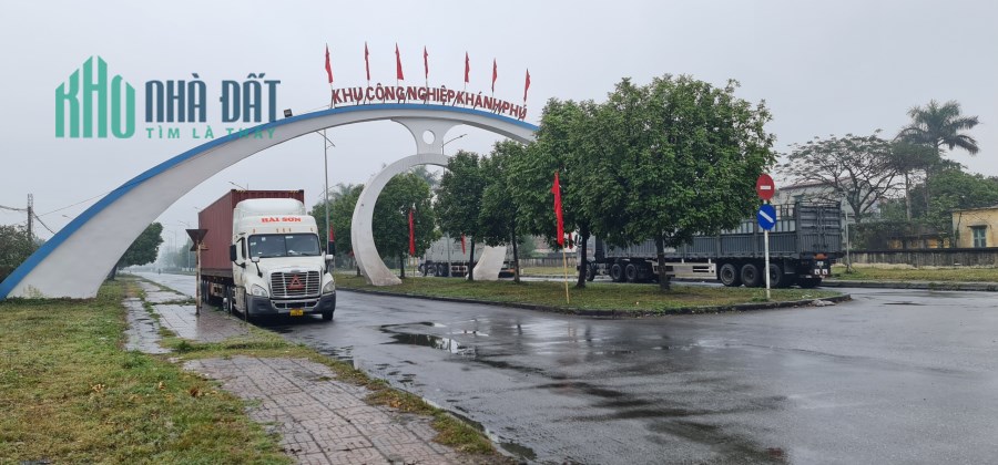 Chuyển nhượn KCN Khánh Phú, tỉnh Ninh Bình - 15000m2, miễn TG